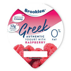 Raspberry Flavoured Authentic Greek Yogurt