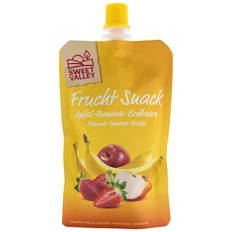 Fruchtsnack, Apfel-Banane-Erdbeere