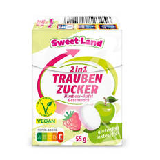 Traubenzucker Duo 2 x 55 g, Himbeere