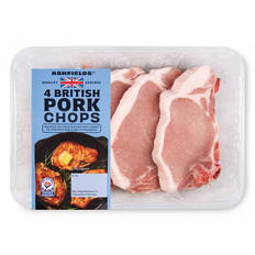 British Pork Chops 4 Pack