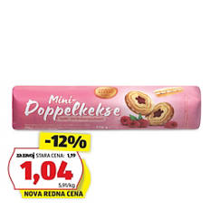 Piškoti, z malinovo kremo