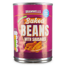 Baked Beans with Sausages