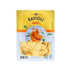 Ravioli ripieni alla zucca