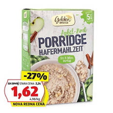 Ovsena kaša, jabolko-cimet