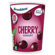 Low Fat Cherry Fruit Yogurt