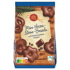 Mini Herzen Sterne Brezeln 400 g, Vollmilch