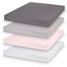 Lenzuolo con angoli supersoft KG, rosa