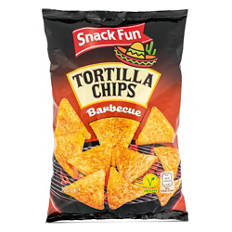 Tortillachips, Barbecue, 300 g