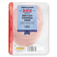 British Cooked Lean Ham 14 Slices