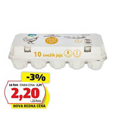 Jajca iz hlevske reje