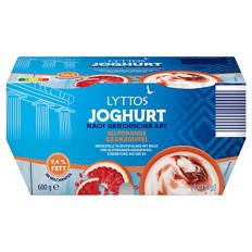 Fruchtjoghurt griechischer Art 600 g, Blutorange-Granatapfel