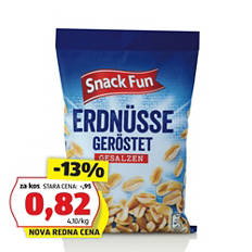 Arašidi, praženi in slani