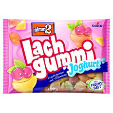 NIMM 2 Lachgummi 250 g, Joghurt