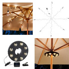 Svetlobna veriga za senčnik