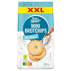Mini Brotchips XXL 300 g, Meersalz
