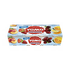 Yogurt magro alla frutta senza lattosio