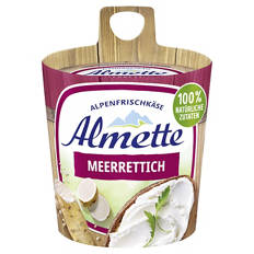 Frischkäse Fass 150 g, Meerrettich