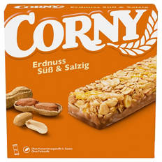 Barres au muesli, cacahuète