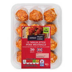 Nduja Pork Meatballs 12 Pack