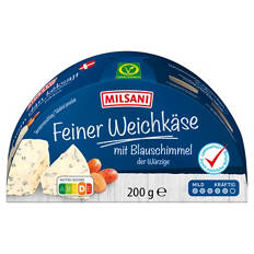 Feiner Weichkäse mit Blauschimmel, 200 g, der Würzige