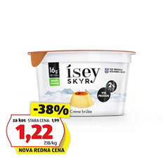 Sadni skyr, creme brulee
