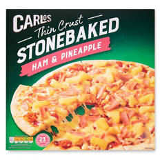 Ham & Pineapple Thin Crust Stonebaked Pizza