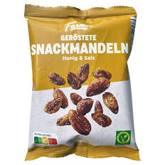 Snack-Mandeln 150 g, Honig & Salz