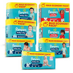 Baby Dry Maxi, confezione risparmio