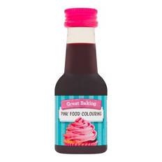 Pink Great Baking Food Colouring