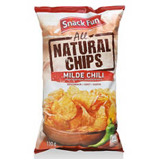 Héjában sült chips, chilis, 130 g