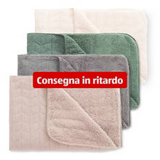 Coperta in pile effetto pelliccia