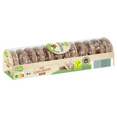 Nürnberger Bio-Mini Elisen Lebkuchen 150 g, Zuckerglasur
