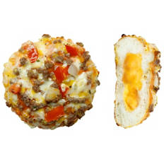 Pizza-Burger Cheeseburger Style