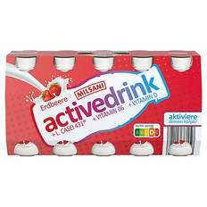 Activedrink 10 x 100 g, Erdbeere