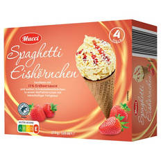 Spaghetti Waffelhörnchen 520 ml