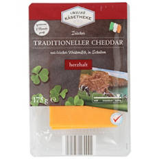 Irischer Cheddar, Scheiben