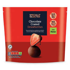 Chocolate Covered Frozen Strawberries