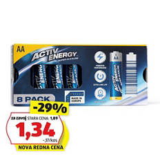 Alkalne baterije AA