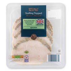 100% British Stuffing Topped Roast Chicken 4 Slices
