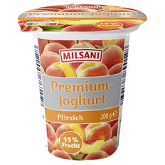 Premium-Joghurt 200 g, Pfirsich