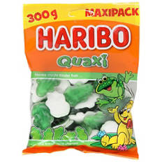 HARIBO Gommes fruitées, grenouilles