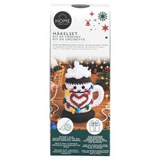 Häkel- oder Stanznadel-Set, Häkel-Set, Kaffee-Liebe