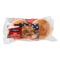 Pains pour burgers, avec sésame