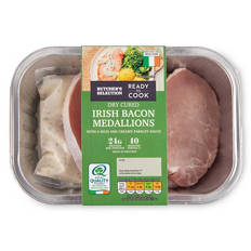 Parsley bacon medallions