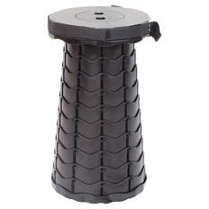 Camping Hocker, Klappbar, Schwarz