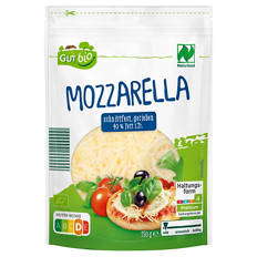 Bio-Reibekäse 150 g, Mozzarella