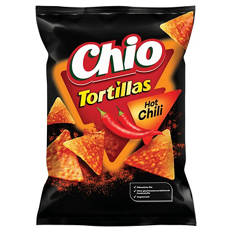 Tortillas 110 g, Hot Chili