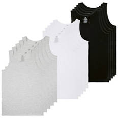 Débardeurs pour hommes, blanc, taille M