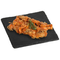 Spiedini di pollo alla griglia, speziati