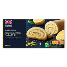 Sicilian Lemon Swiss Roll